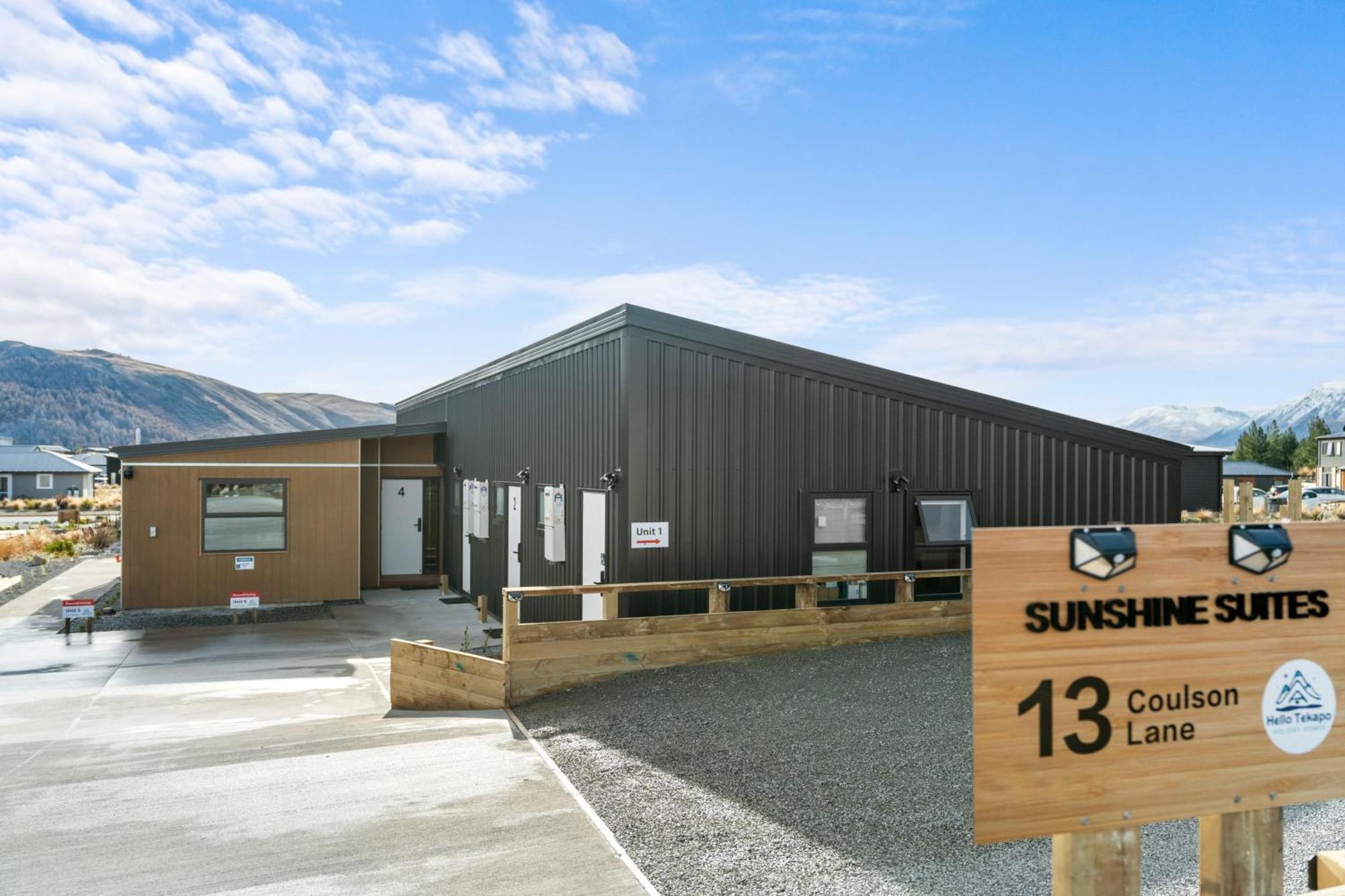 Sunshine Suites Lake Tekapo Buitenkant foto