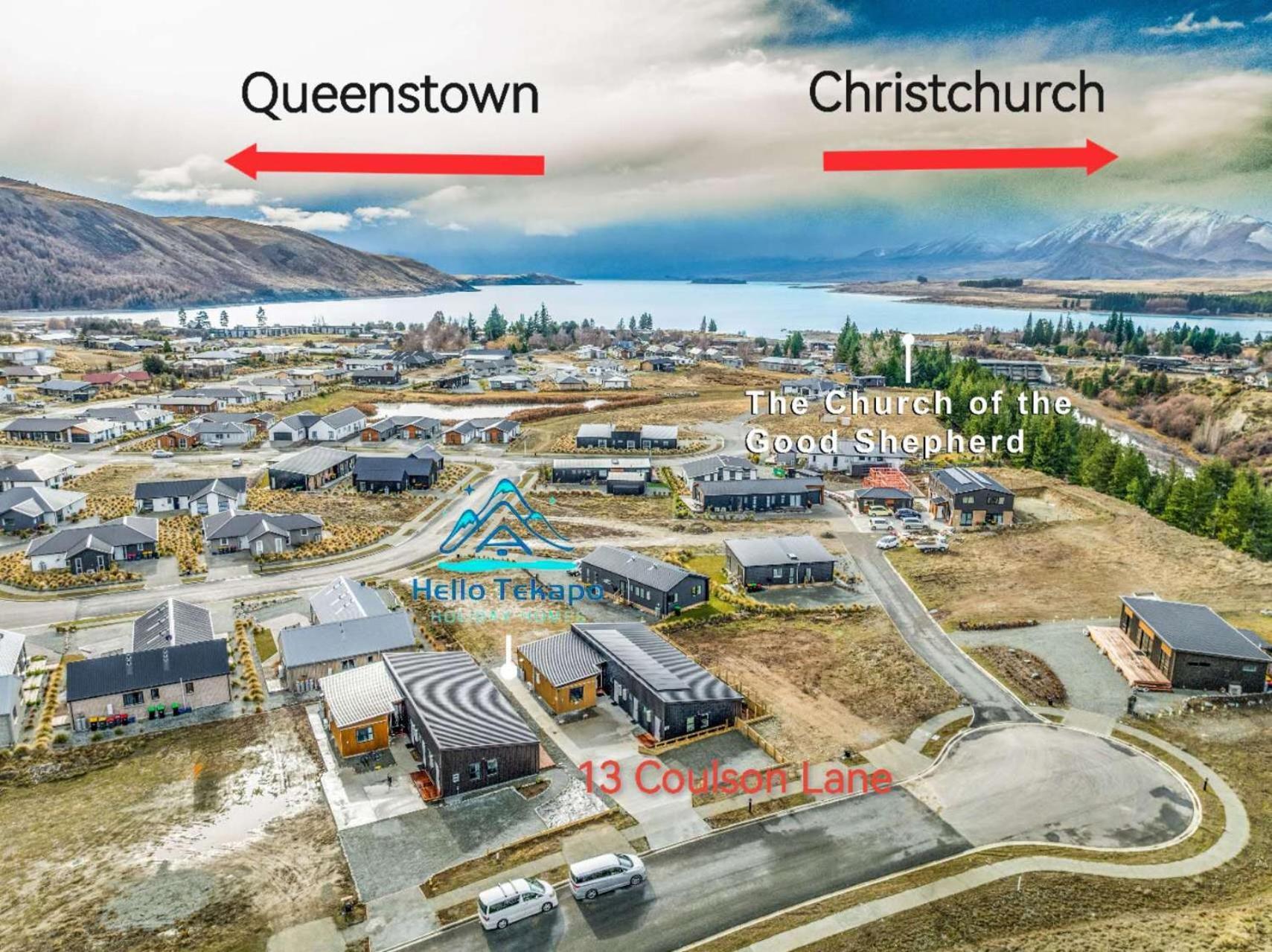 Sunshine Suites Lake Tekapo Buitenkant foto
